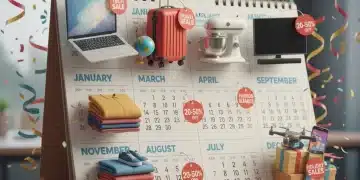 Strategic shopping calendar with discounted items for 2026